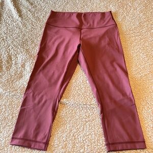 Lululemon Wunder Under Crop (High-Rise) *Full-On Luxtreme 21"